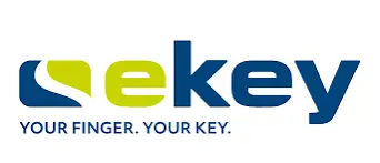 ekey Logo – Fingerprint-Zutrittssysteme von ekey