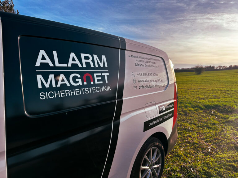 Alarm-Magnet-Firmenwagen-VW-Caddy-Sicherheitstechnik